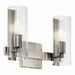 Kichler Canada - Two Light Vanity - Jemsa - Brushed Nickel- Union Lighting Luminaires Decor
