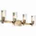 Kichler Canada - Four Light Vanity - Jemsa - Champagne Bronze- Union Lighting Luminaires Decor