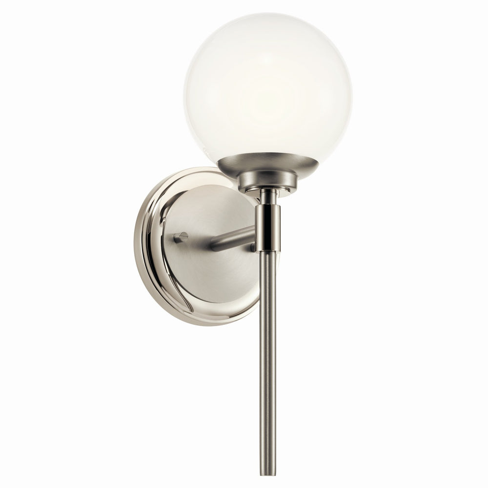 Kichler Canada - One Light Wall Sconce - Benno - Polished Nickel- Union Lighting Luminaires Decor