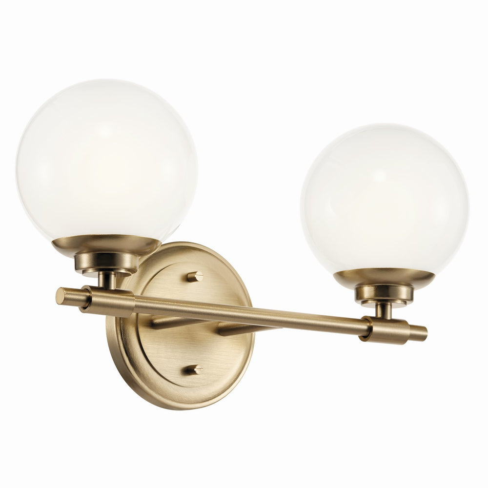 Kichler Canada - Two Light Vanity - Benno - Champagne Bronze- Union Lighting Luminaires Decor