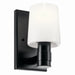 Kichler Canada - One Light Wall Sconce - Adani - Black- Union Lighting Luminaires Decor