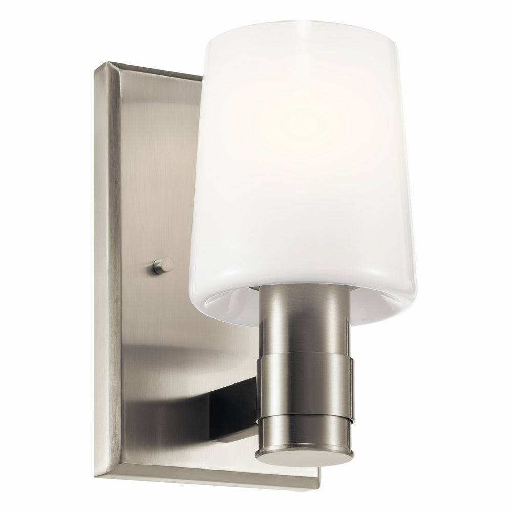 Kichler Canada - One Light Wall Sconce - Adani - Brushed Nickel- Union Lighting Luminaires Decor