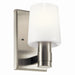 Kichler Canada - One Light Wall Sconce - Adani - Brushed Nickel- Union Lighting Luminaires Decor