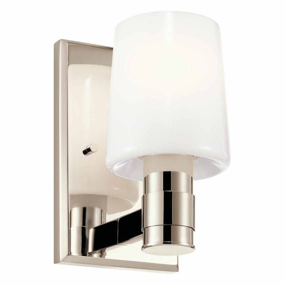 Kichler Canada - One Light Wall Sconce - Adani - Polished Nickel- Union Lighting Luminaires Decor