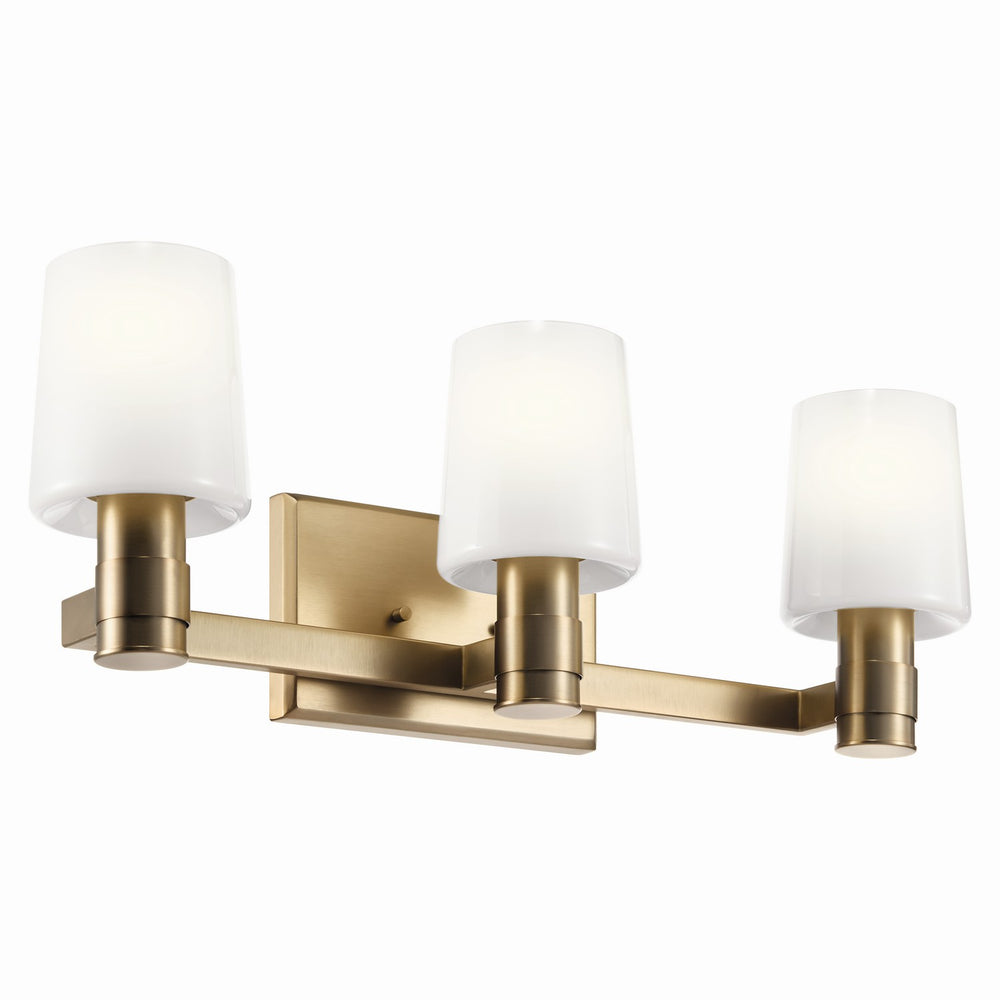 Kichler Canada - Three Light Vanity - Adani - Champagne Bronze- Union Lighting Luminaires Decor