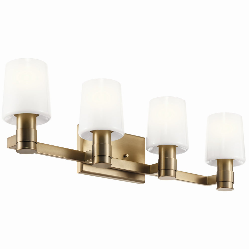 Kichler Canada - Four Light Vanity - Adani - Champagne Bronze- Union Lighting Luminaires Decor