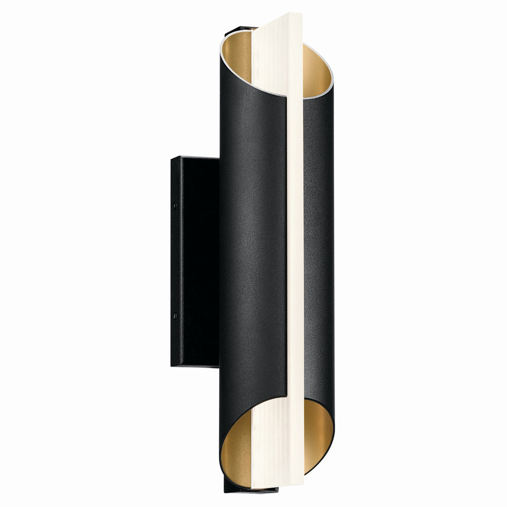Kichler Canada - LED Outdoor Wall Mount - Astalis - Textured Black- Union Lighting Luminaires Decor