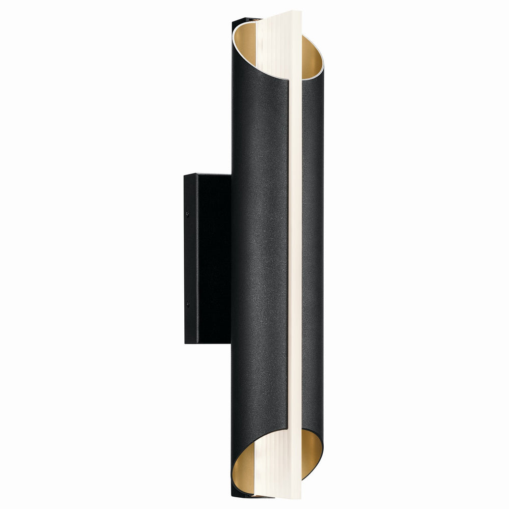 Kichler Canada - LED Outdoor Wall Mount - Astalis - Textured Black- Union Lighting Luminaires Decor