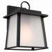 Kichler Canada - One Light Outdoor Wall Mount - Noward - Black- Union Lighting Luminaires Decor