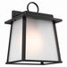 Kichler Canada - One Light Outdoor Wall Mount - Noward - Black- Union Lighting Luminaires Decor