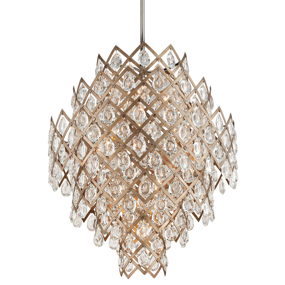 Corbett Lighting Canada - 11 Light Chandelier - Tiara - Vienna Bronze- Union Lighting Luminaires Decor