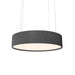 Accord Lighting - LED Pendant - Cylindrical - Organic Grey- Union Lighting Luminaires Decor