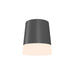 Accord Lighting - LED Pendant - Conical - Organic Grey- Union Lighting Luminaires Decor