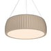 Accord Lighting - LED Pendant - Barrel - Organic Cappuccino- Union Lighting Luminaires Decor