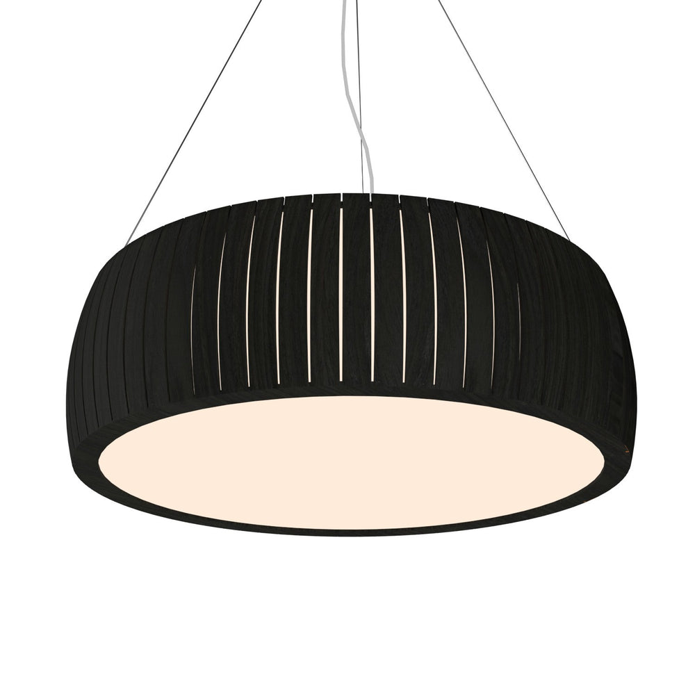 Accord Lighting - LED Pendant - Barrel - Charcoal- Union Lighting Luminaires Decor