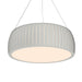 Accord Lighting - LED Pendant - Barrel - Organic White- Union Lighting Luminaires Decor