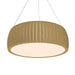 Accord Lighting - LED Pendant - Barrel - Organic Gold- Union Lighting Luminaires Decor