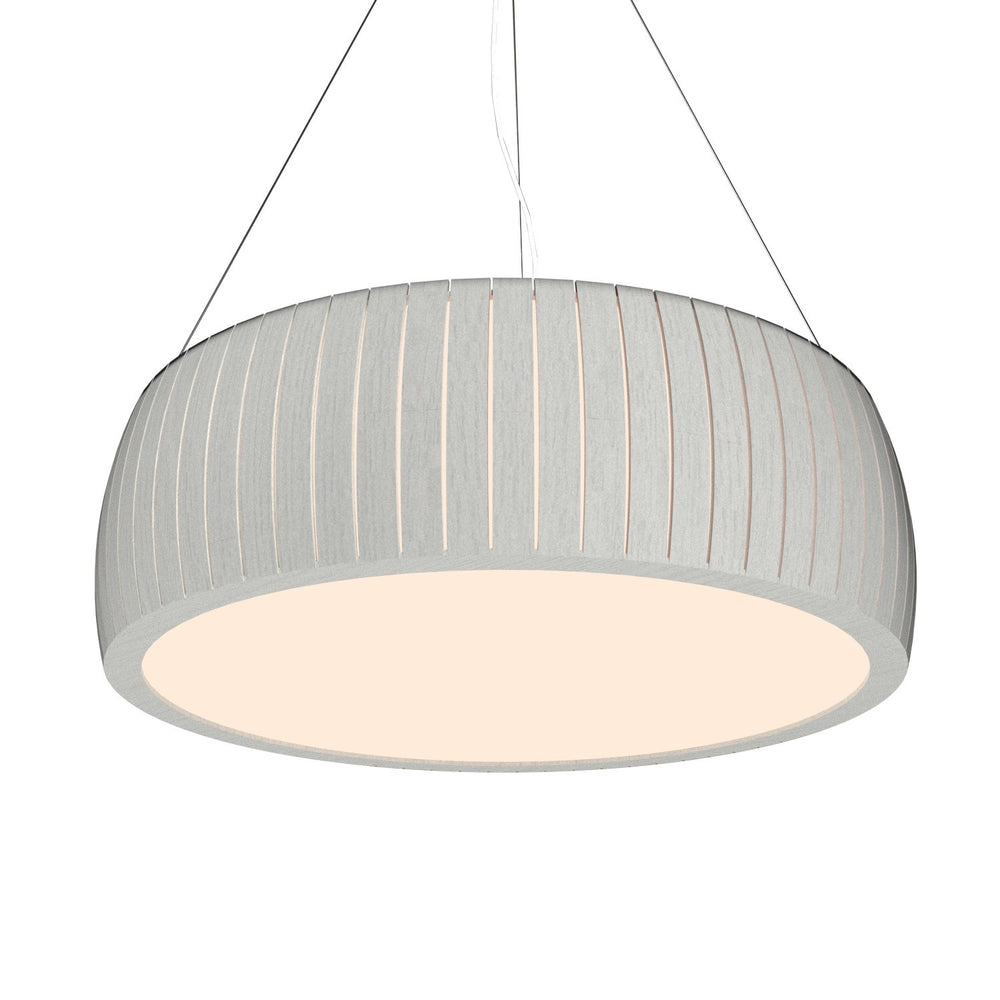 Accord Lighting - LED Pendant - Barrel - Organic White- Union Lighting Luminaires Decor