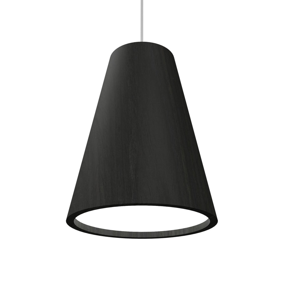 Accord Lighting - LED Pendant - Conical - Charcoal- Union Lighting Luminaires Decor