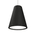 Accord Lighting - LED Pendant - Conical - Charcoal- Union Lighting Luminaires Decor