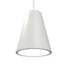 Accord Lighting - LED Pendant - Conical - Organic White- Union Lighting Luminaires Decor