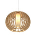 Accord Lighting - One Light Pendant - Stecche di Legno - Maple- Union Lighting Luminaires Decor