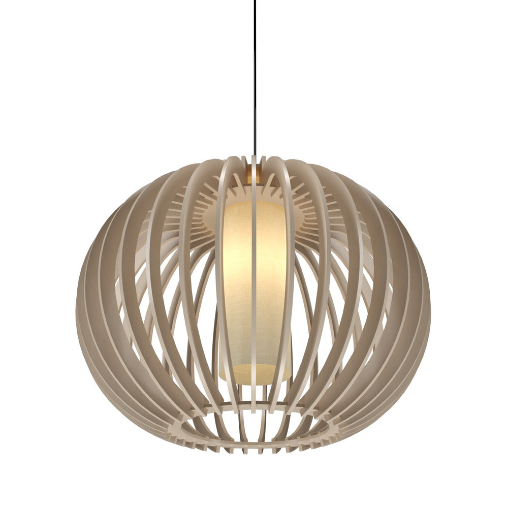Accord Lighting - One Light Pendant - Stecche di Legno - Organic Cappuccino- Union Lighting Luminaires Decor