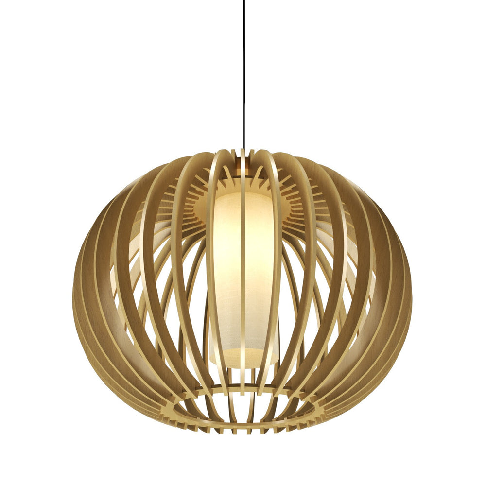 Accord Lighting - One Light Pendant - Stecche di Legno - Organic Gold- Union Lighting Luminaires Decor