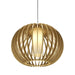 Accord Lighting - One Light Pendant - Stecche di Legno - Organic Gold- Union Lighting Luminaires Decor