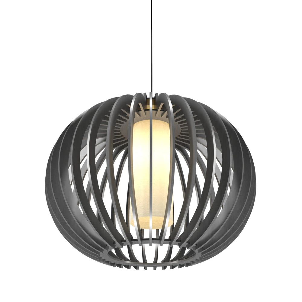 Accord Lighting - One Light Pendant - Stecche di Legno - Organic Grey- Union Lighting Luminaires Decor