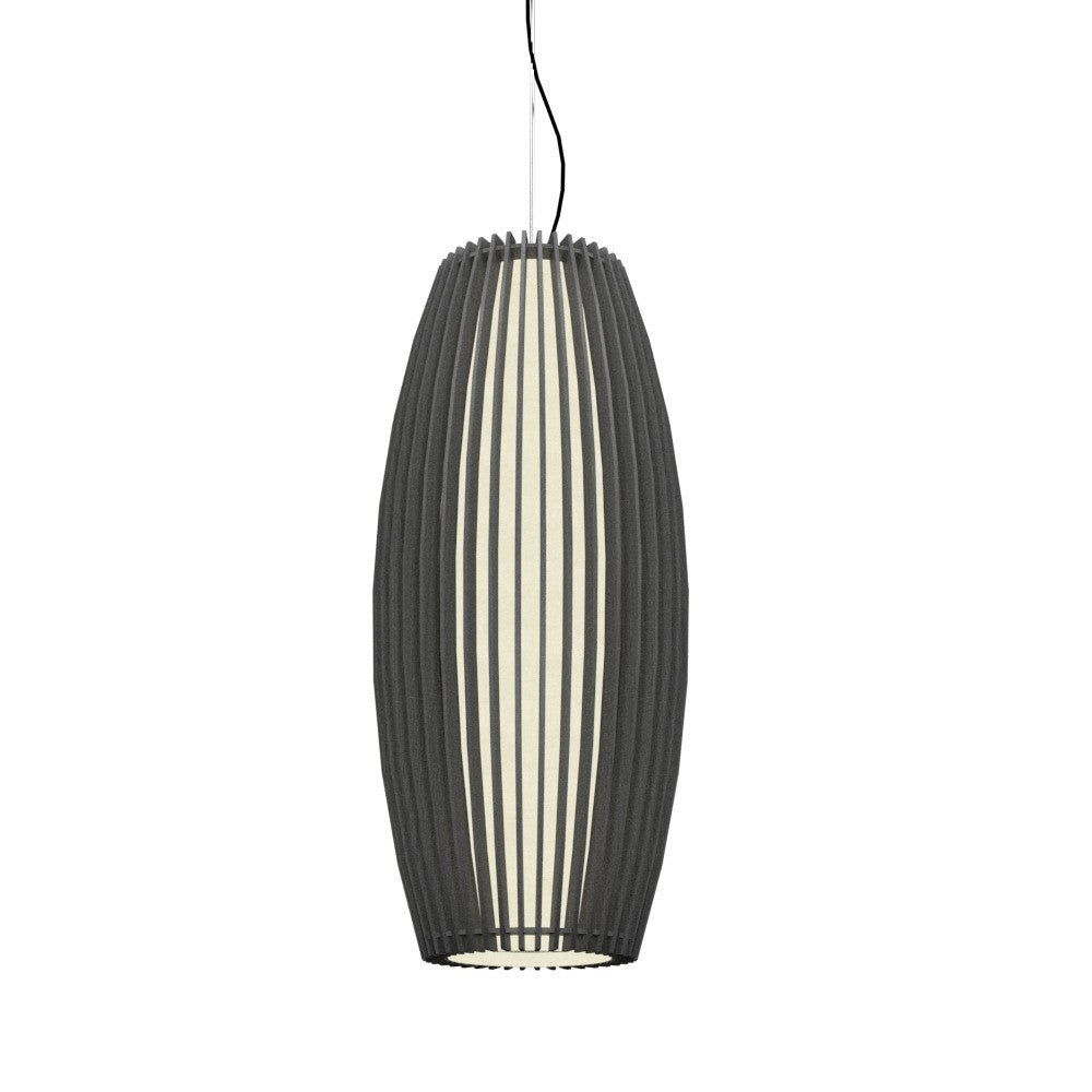 Accord Lighting - One Light Pendant - Stecche di Legno - Organic Grey- Union Lighting Luminaires Decor
