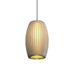 Accord Lighting - Three Light Pendant - Stecche di Legno - Organic White- Union Lighting Luminaires Decor