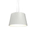 Accord Lighting - Three Light Pendant - Conical - Organic White- Union Lighting Luminaires Decor