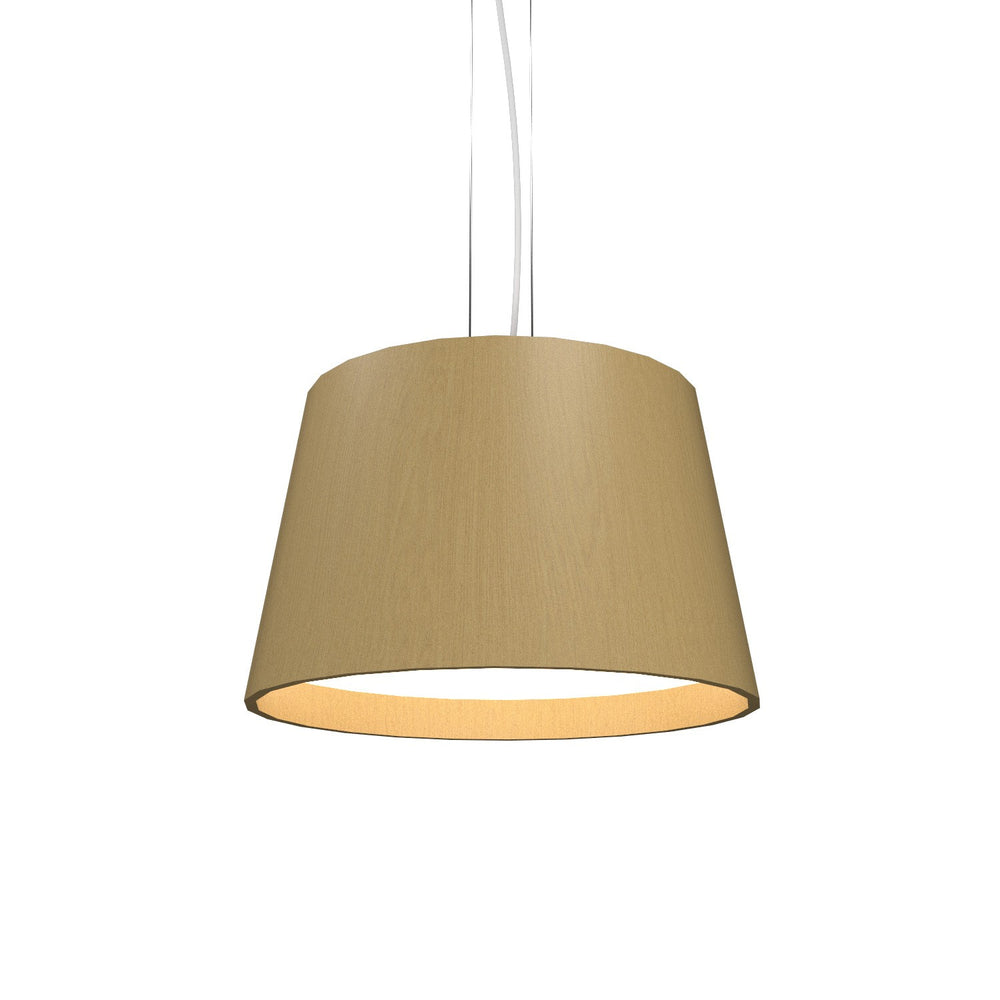 Accord Lighting - Three Light Pendant - Conical - Organic Gold- Union Lighting Luminaires Decor