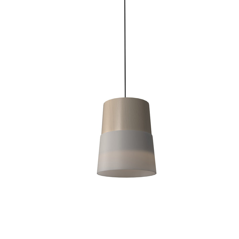 Accord Lighting - One Light Pendant - Conical - Organic Cappuccino- Union Lighting Luminaires Decor