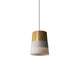 Accord Lighting - One Light Pendant - Conical - Organic Gold- Union Lighting Luminaires Decor