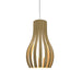 Accord Lighting - One Light Pendant - Barrel - Organic Gold- Union Lighting Luminaires Decor