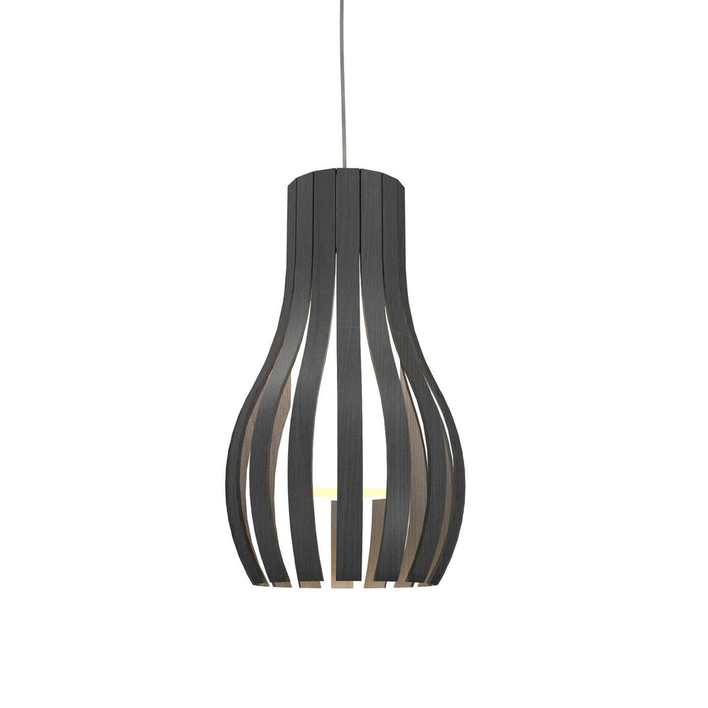 Accord Lighting - One Light Pendant - Barrel - Organic Grey- Union Lighting Luminaires Decor