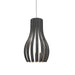 Accord Lighting - One Light Pendant - Barrel - Organic Grey- Union Lighting Luminaires Decor