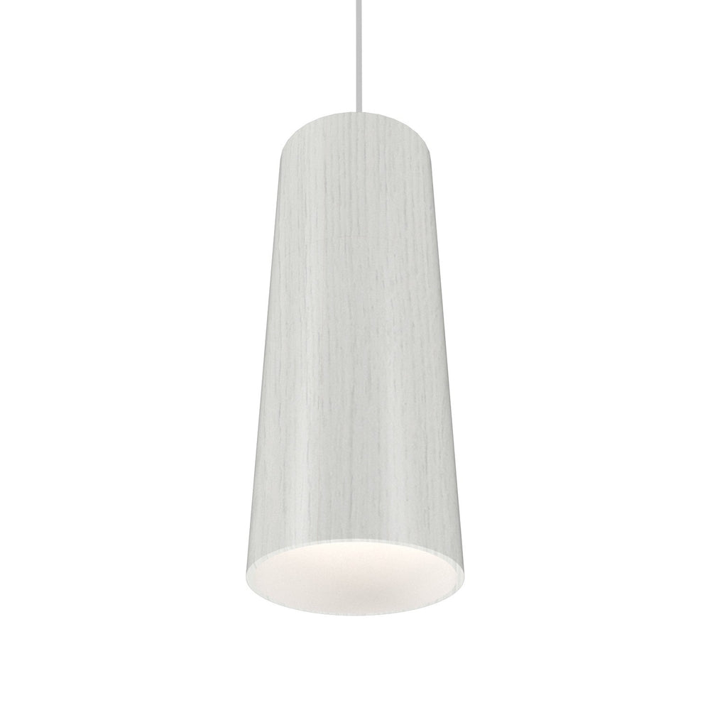 Accord Lighting - One Light Pendant - Conical - Organic White- Union Lighting Luminaires Decor