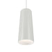 Accord Lighting - One Light Pendant - Conical - Organic White- Union Lighting Luminaires Decor