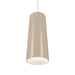 Accord Lighting - One Light Pendant - Conical - Organic Cappuccino- Union Lighting Luminaires Decor