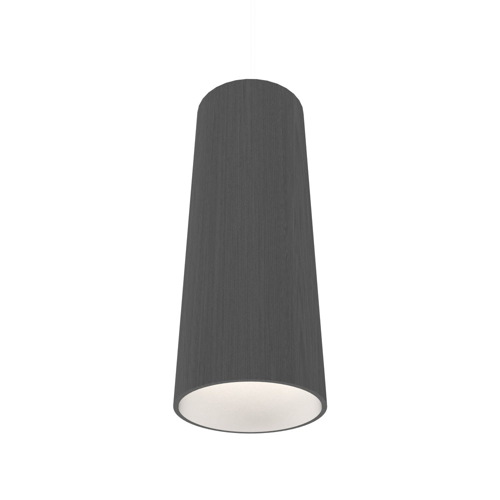 Accord Lighting - One Light Pendant - Conical - Organic Grey- Union Lighting Luminaires Decor