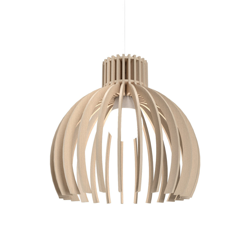 Accord Lighting - One Light Pendant - Stecche di Legno - Organic Cappuccino- Union Lighting Luminaires Decor