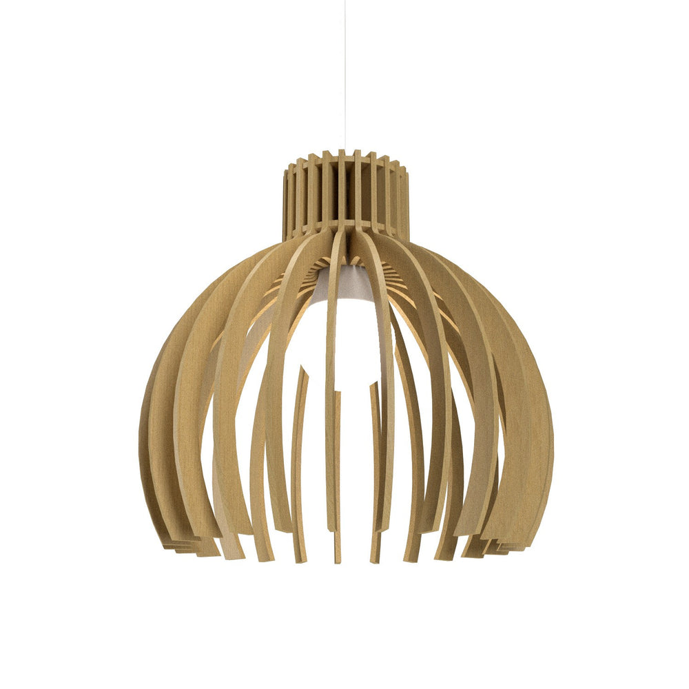 Accord Lighting - One Light Pendant - Stecche di Legno - Organic Gold- Union Lighting Luminaires Decor