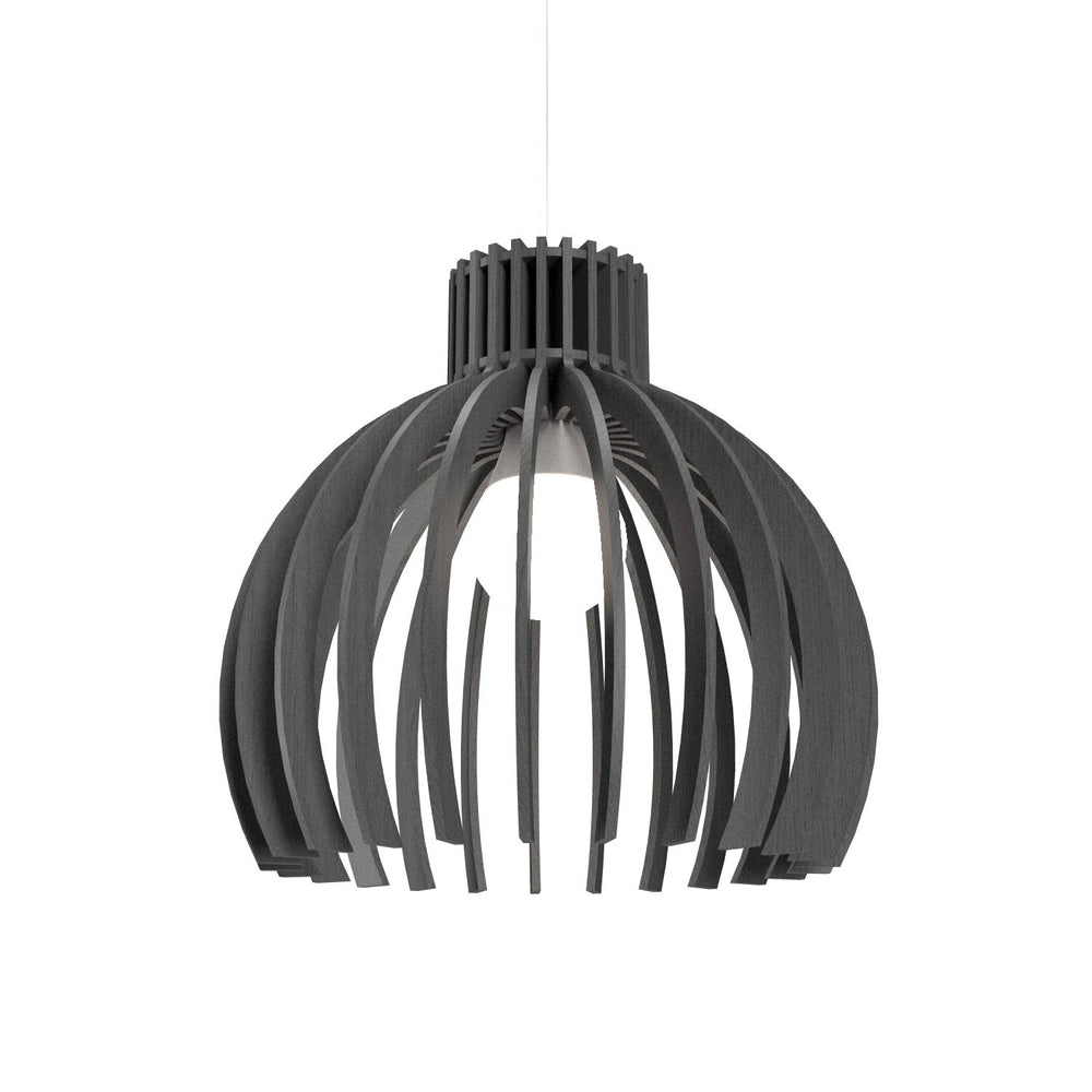 Accord Lighting - One Light Pendant - Stecche di Legno - Organic Grey- Union Lighting Luminaires Decor