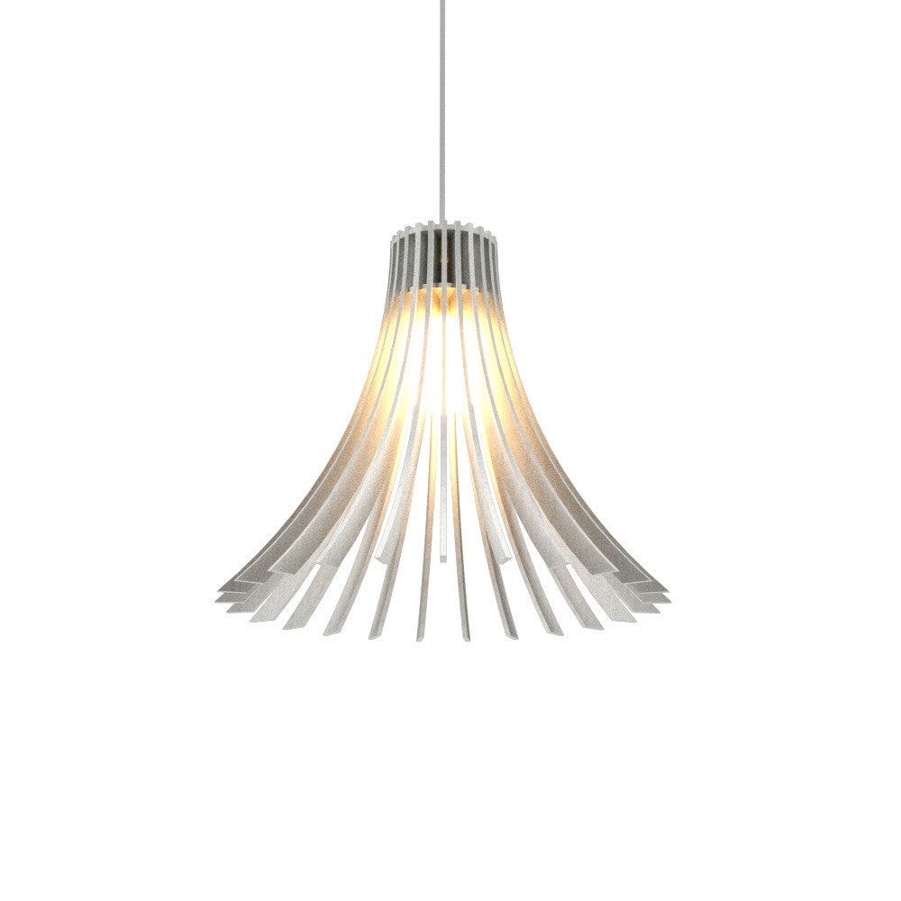 Accord Lighting - One Light Pendant - Stecche di Legno - Organic White- Union Lighting Luminaires Decor
