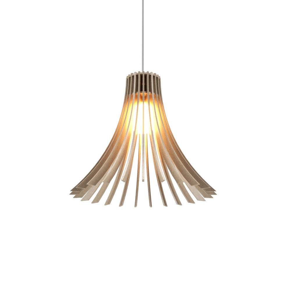 Accord Lighting - One Light Pendant - Stecche di Legno - Organic Cappuccino- Union Lighting Luminaires Decor