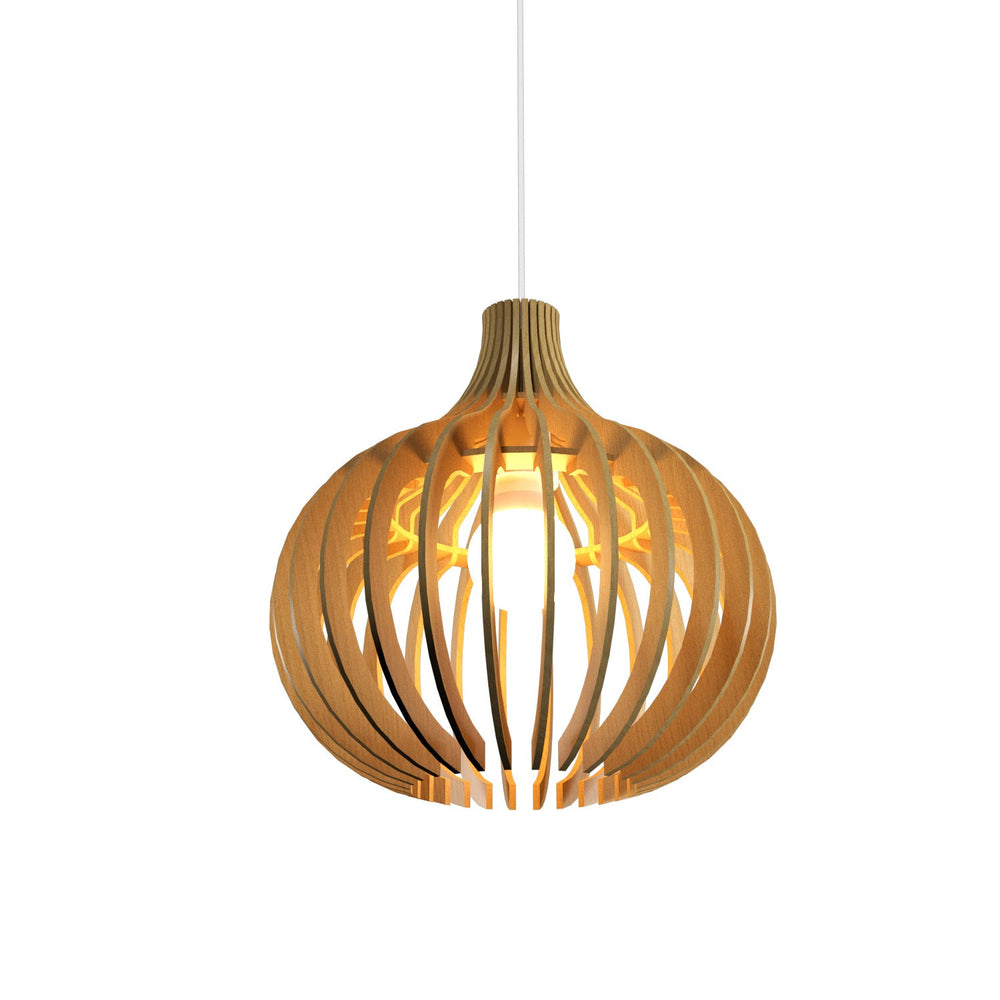 Accord Lighting - One Light Pendant - Stecche di Legno - Organic Gold- Union Lighting Luminaires Decor