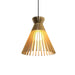 Accord Lighting - One Light Pendant - Stecche di Legno - Organic Gold- Union Lighting Luminaires Decor